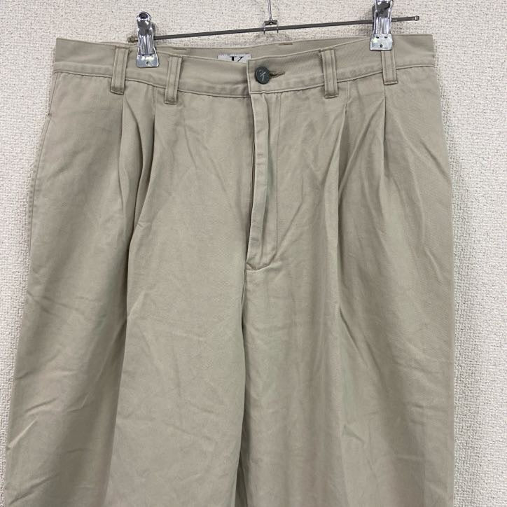 Carvin Klein　カルバンクライン　チノパンツ　ジップフライ　ベージュ　33サイズ