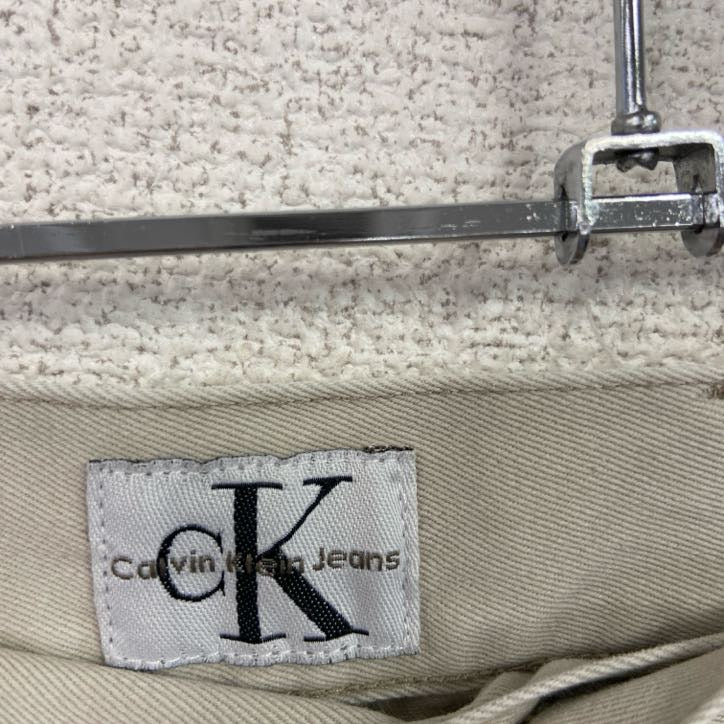 Carvin Klein　カルバンクライン　チノパンツ　ジップフライ　ベージュ　33サイズ