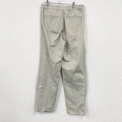 Carvin Klein　カルバンクライン　チノパンツ　ジップフライ　ベージュ　33サイズ