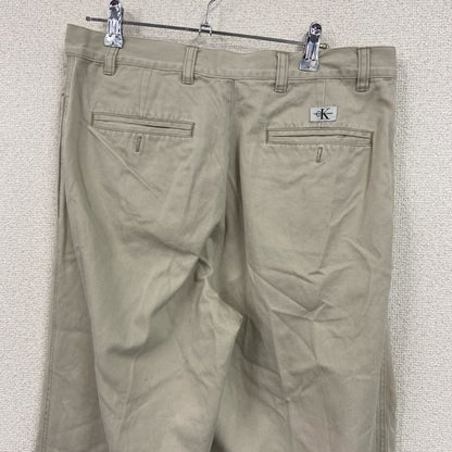 Carvin Klein　カルバンクライン　チノパンツ　ジップフライ　ベージュ　33サイズ