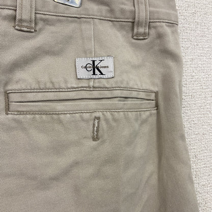 Carvin Klein　カルバンクライン　チノパンツ　ジップフライ　ベージュ　33サイズ