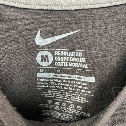 古着 used　NIKE　ナイキ　半袖プリントTシャツ　HOLDIN IT DOWN　レトロデザイン　チャコールグレー　Mサイズ