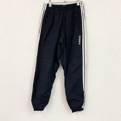 adidas　アディダス　トラックパンツ/ナイロンパンツ　黒　ブラック　M～Lサイズ