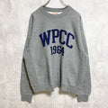 古着 used　MV SPORT PRO-WEAVE　WPCC 1964　長袖スウェット　トレーナー　グレー　Mサイズ