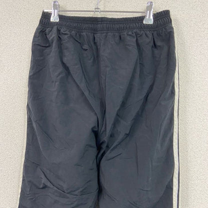 adidas　アディダス　トラックパンツ/ナイロンパンツ　黒　ブラック　M～Lサイズ