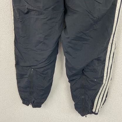 adidas　アディダス　トラックパンツ/ナイロンパンツ　黒　ブラック　M～Lサイズ