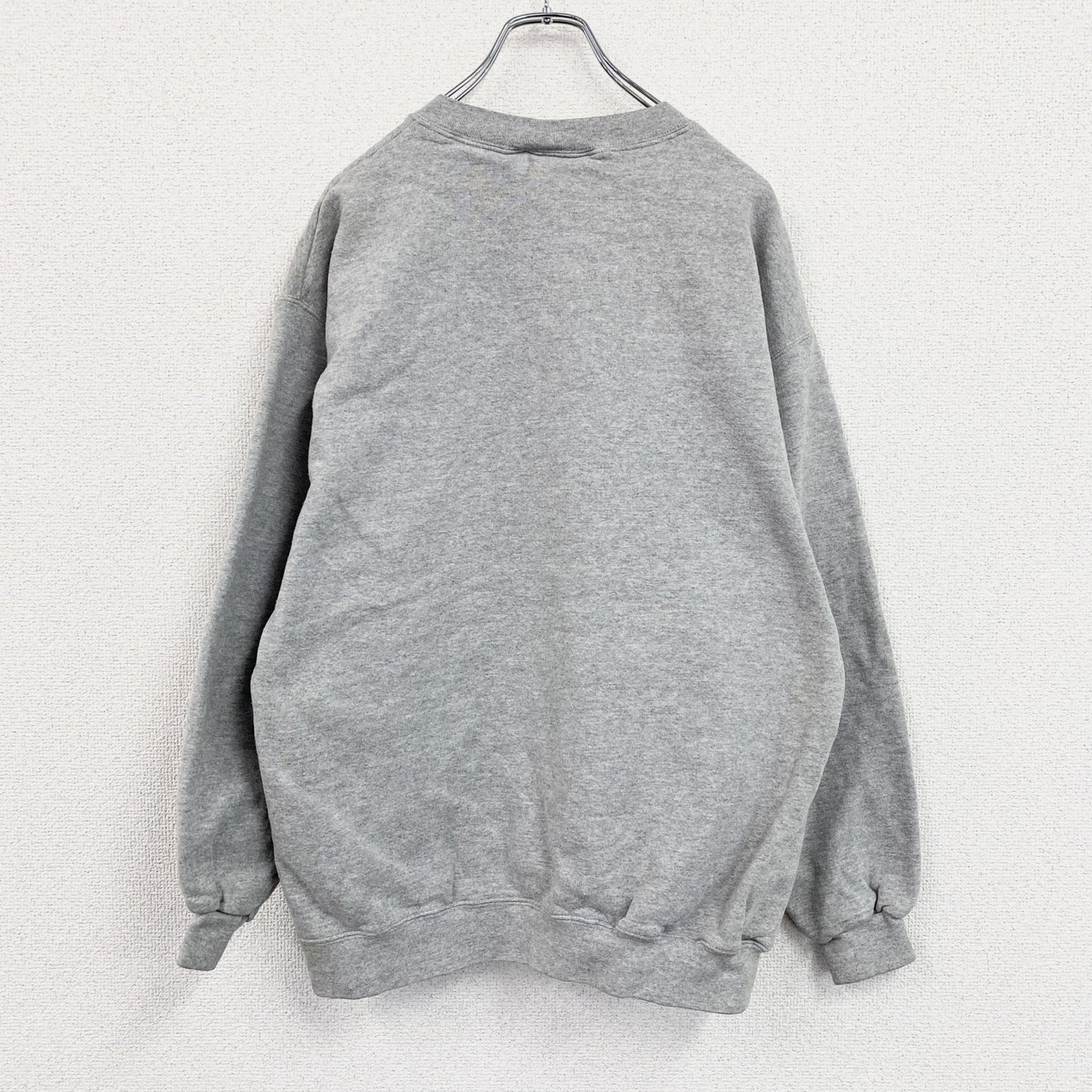 90s　Lee　リー　スウェット/トレーナー　刺繍ロゴ　ヴrィンテージ　霜降りグレー　Lサイズ