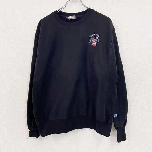 Champion　チャンピオン　リバースウィーブ　スウェット/トレーナー　黒　ブラック　XXLサイズ