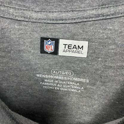古着 used　NFL TEAM APPAREL　半袖プリントTシャツ　マイアミ・ドルフィンズ　フットボール　グレー　XLサイズ