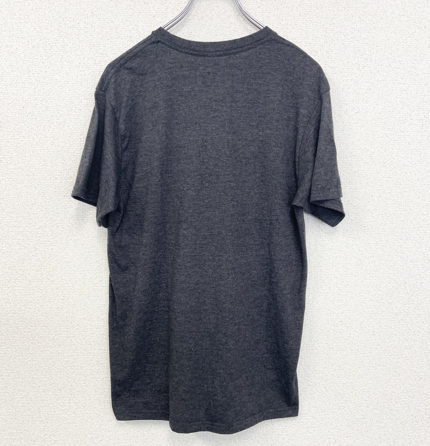 古着 used　Johnny cash ジョニーキャッシュ　半袖バンドプリントtシャツ　グレー　クルーネック　メキシコ製　Mサイズ