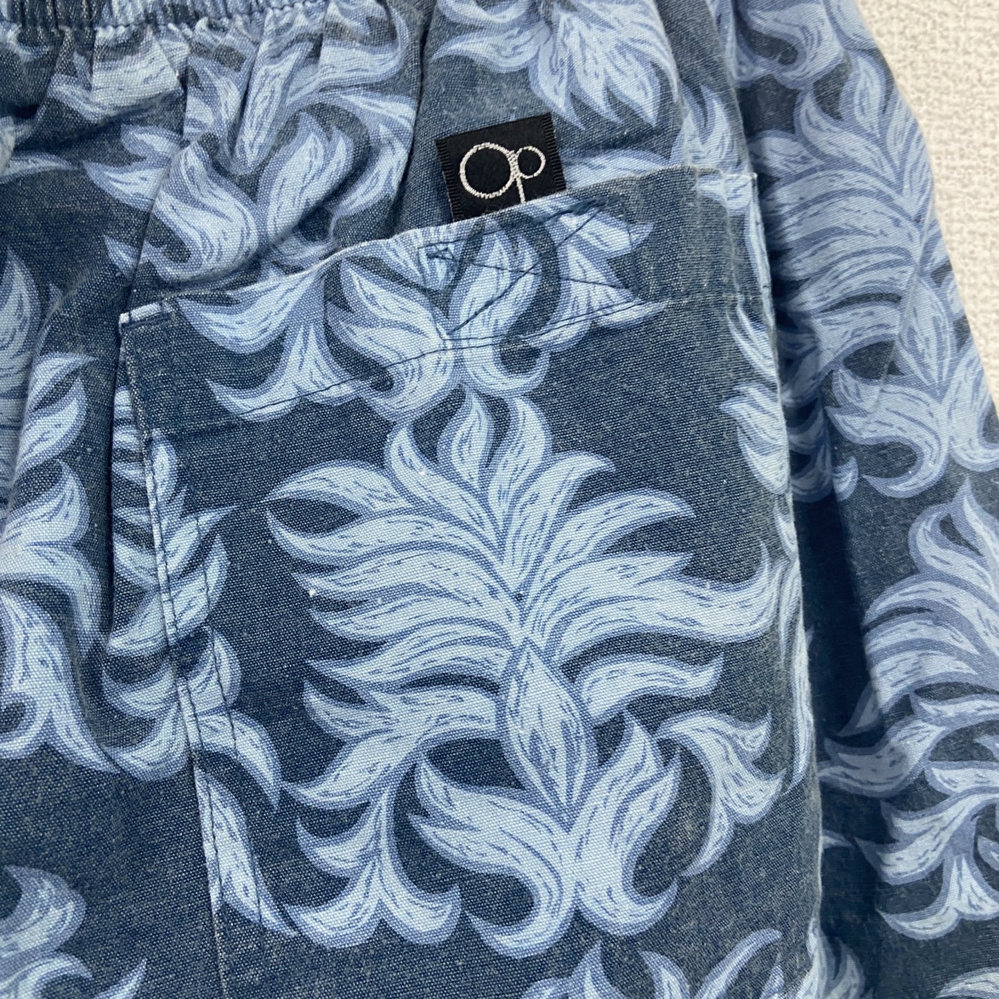 OCEAN PACIFIC　オーシャンパシフィック　ハーフパンツ/ジーンズ　青　ブルー　Lサイズ