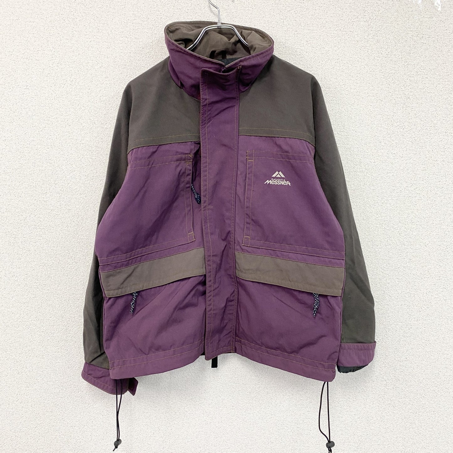 Messner　メスナー　フルジップナイロンジャケット　紫　パープル　Mサイズ