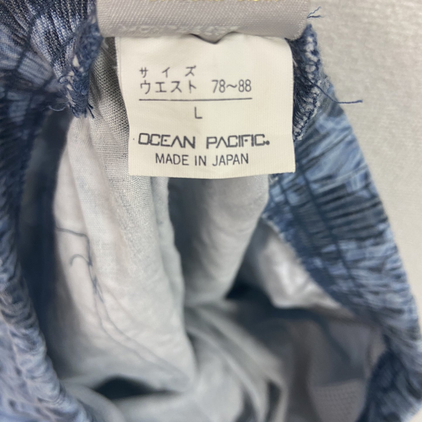 OCEAN PACIFIC　オーシャンパシフィック　ハーフパンツ/ジーンズ　青　ブルー　Lサイズ