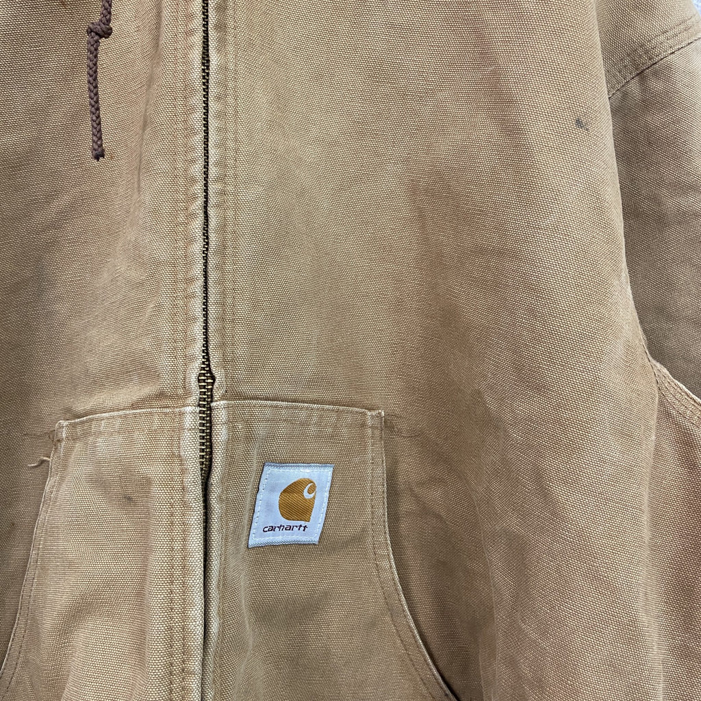 Carhartt　カーハート　アクティブジャケット　サーマルライナー　星タグ　茶色　ブラウン　XLサイズ