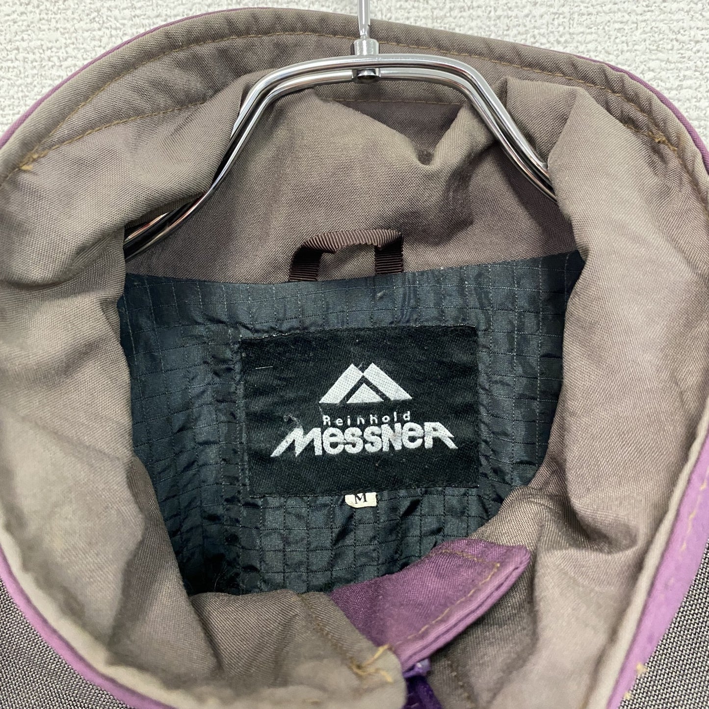 Messner　メスナー　フルジップナイロンジャケット　紫　パープル　Mサイズ