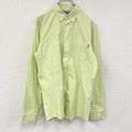Carhartt　カーハート　長袖ボタンダウンシャツ　黄緑　ライムグリーン　Lサイズ