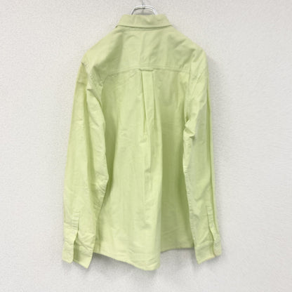 Carhartt　カーハート　長袖ボタンダウンシャツ　黄緑　ライムグリーン　Lサイズ