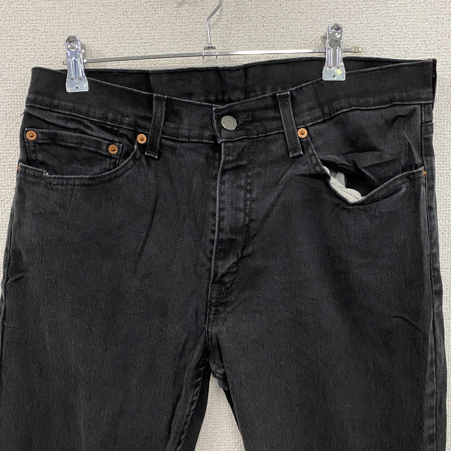 Levi’ｓ　リーバイス　511　デニムパンツ/ジーンズ　ジップフライ　黒　ブラック　W34サイズ