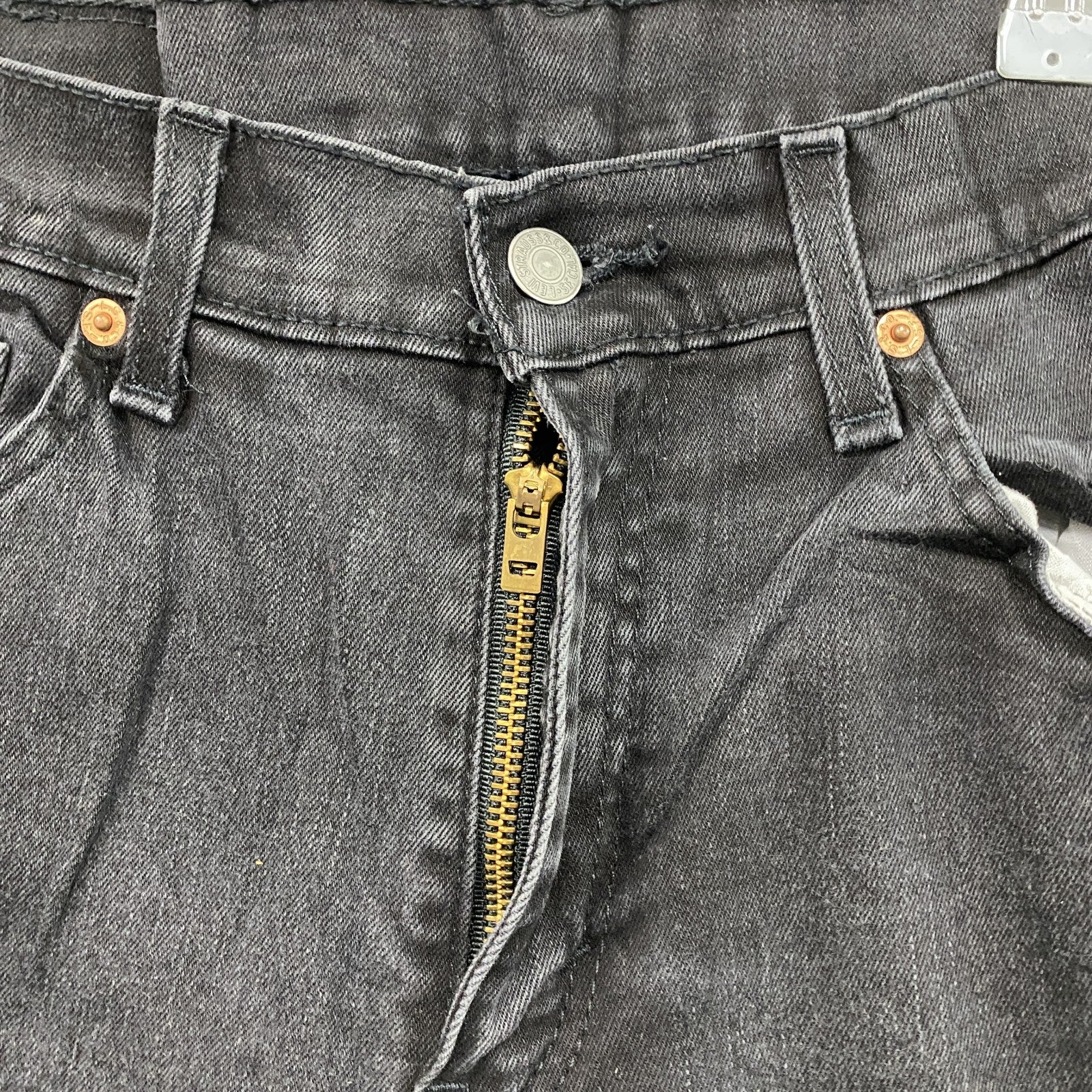 Levi’ｓ　リーバイス　511　デニムパンツ/ジーンズ　ジップフライ　黒　ブラック　W34サイズ