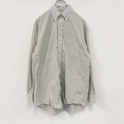Brooks Brothers　ブルックスブラザーズ　長袖ボタンダウンシャツ　チェック柄　青　ブルー　黄色　イエロー　Mサイズ