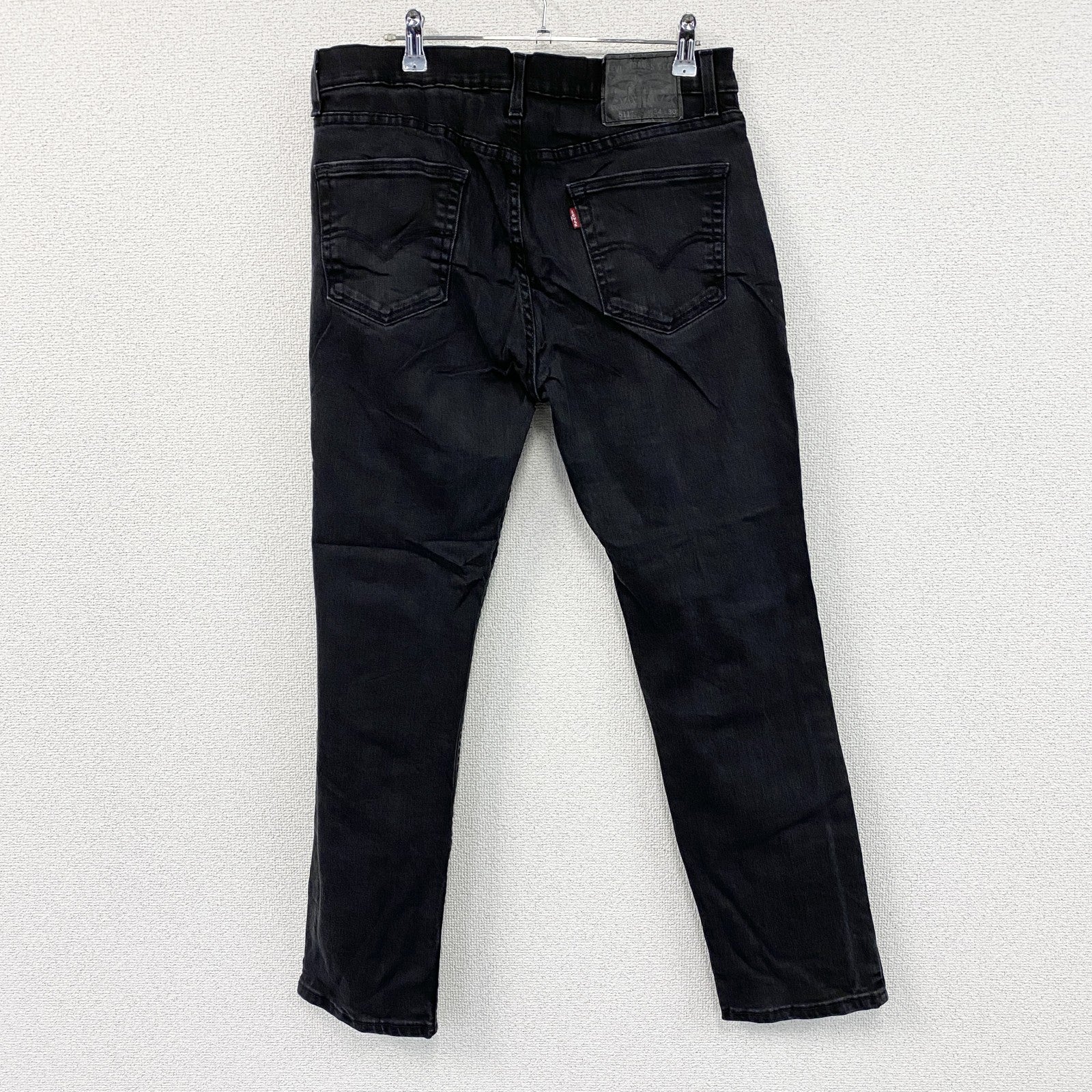 Levi’ｓ　リーバイス　511　デニムパンツ/ジーンズ　ジップフライ　黒　ブラック　W34サイズ
