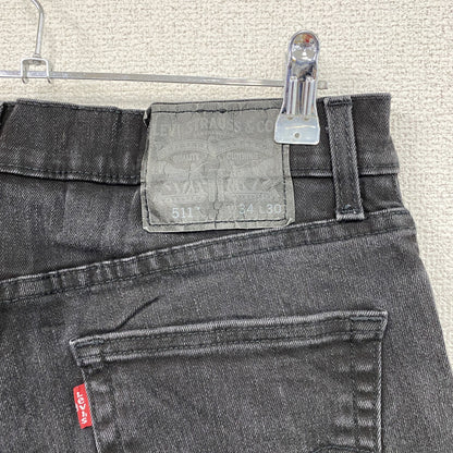 Levi’ｓ　リーバイス　511　デニムパンツ/ジーンズ　ジップフライ　黒　ブラック　W34サイズ