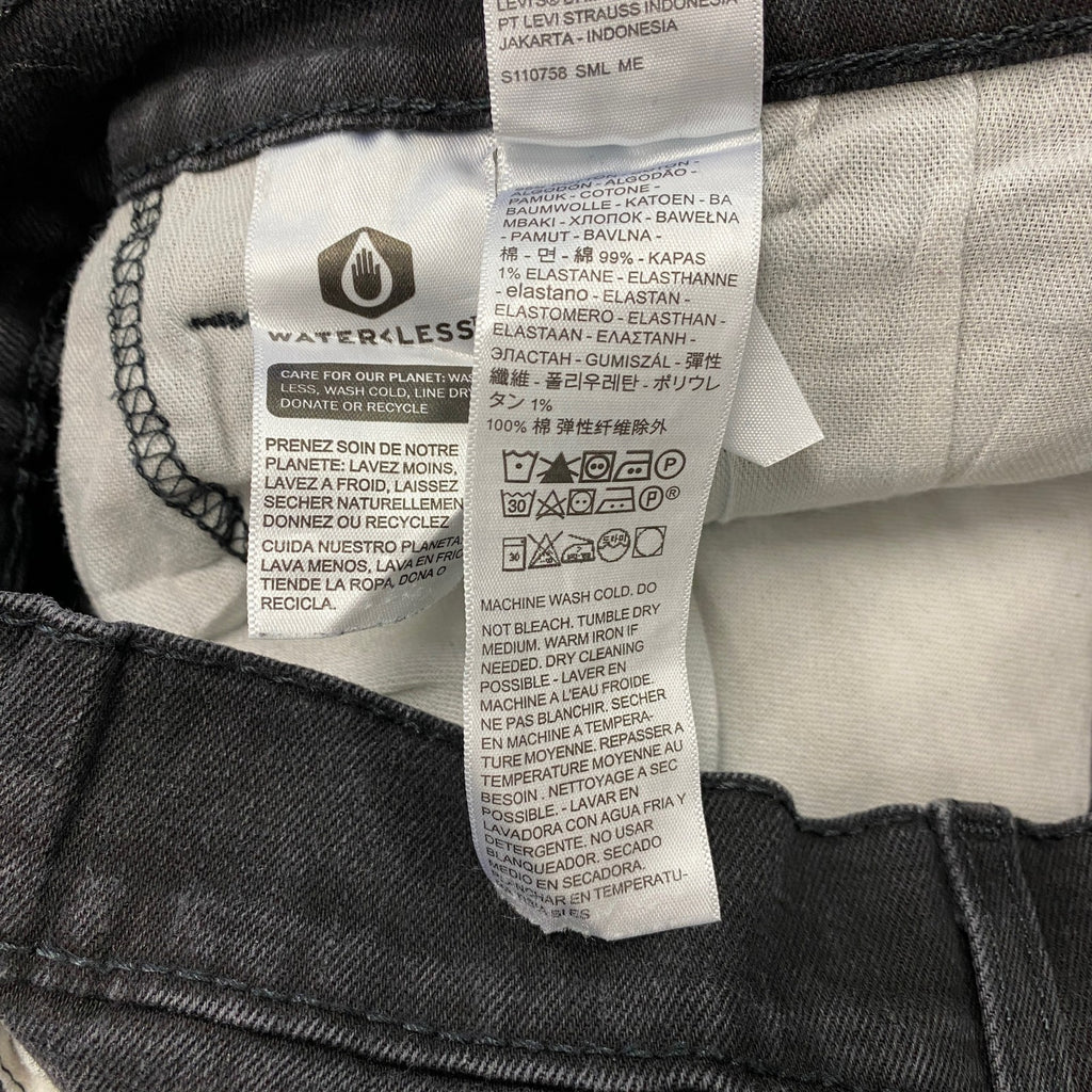 Levi’ｓ　リーバイス　511　デニムパンツ/ジーンズ　ジップフライ　黒　ブラック　W34サイズ