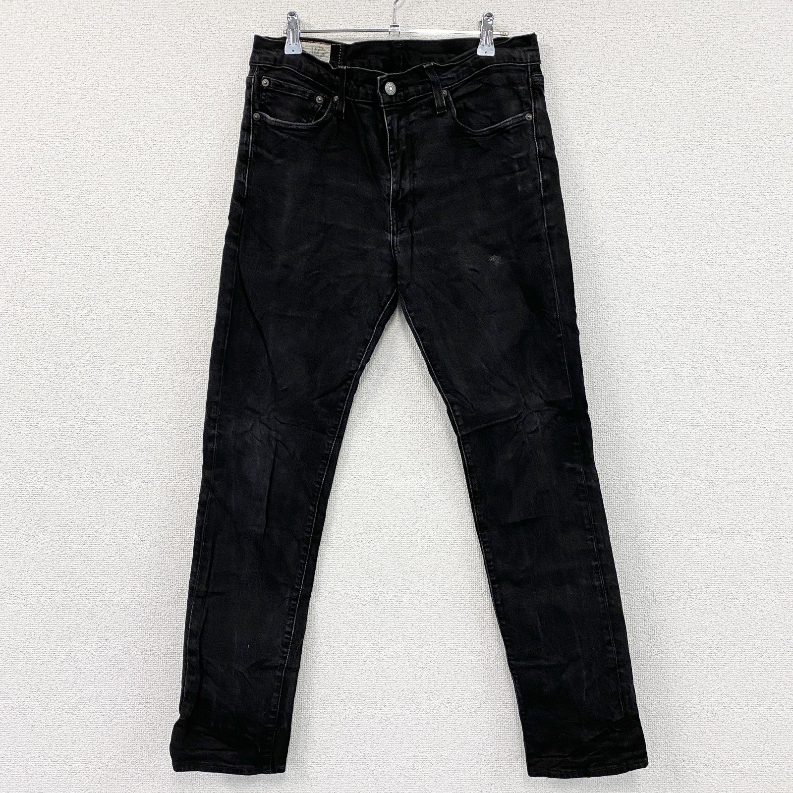 Levi’ｓ　リーバイス　511　デニムパンツ/ジーンズ　ジップフライ　黒　ブラック　W33サイズ