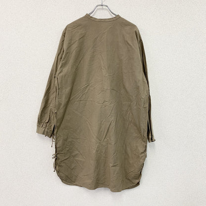 ～80s　ルーマニア軍　スリーピングシャツ　ミリタリー　ヴィンテージ　茶色　ブラウン