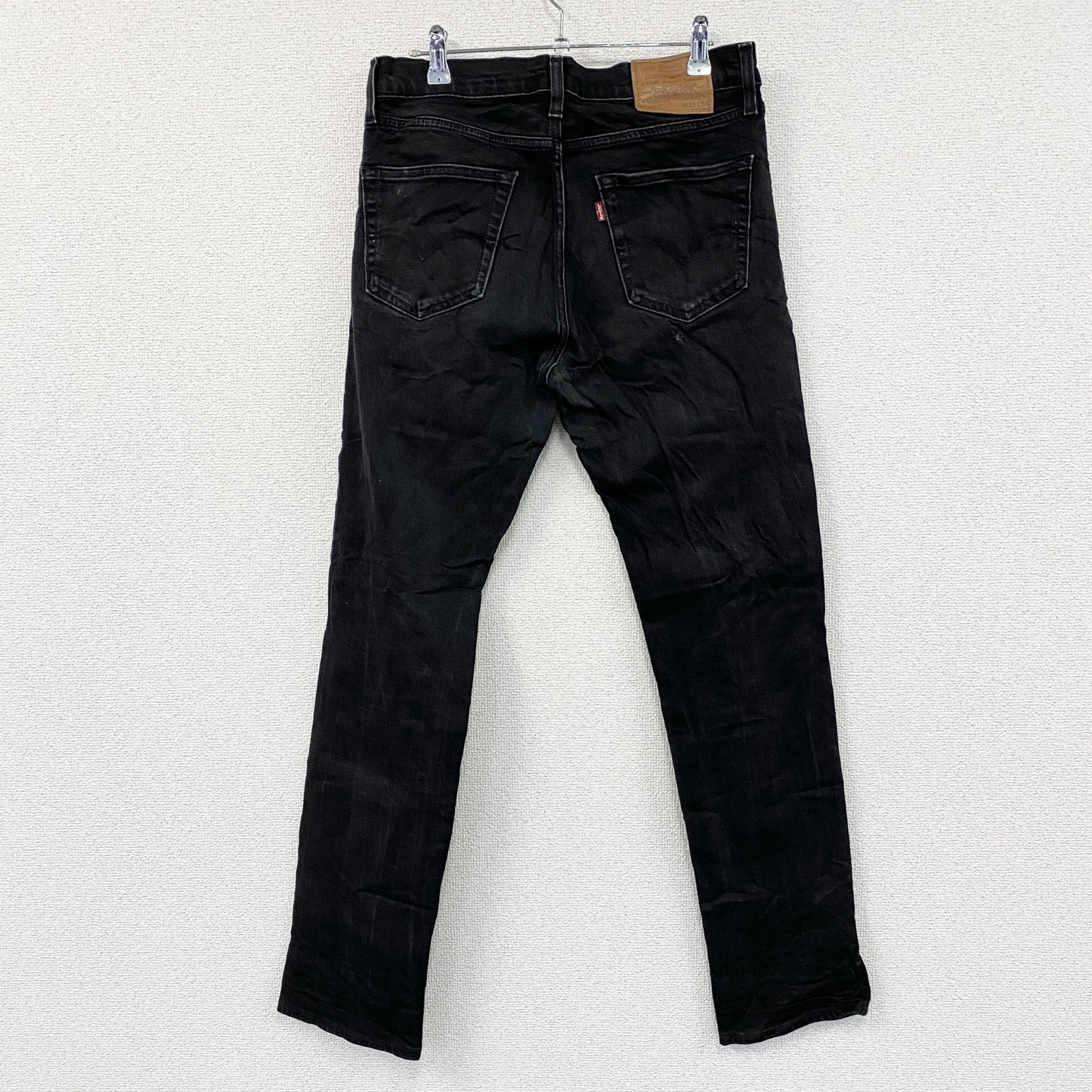Levi’ｓ　リーバイス　511　デニムパンツ/ジーンズ　ジップフライ　黒　ブラック　W33サイズ