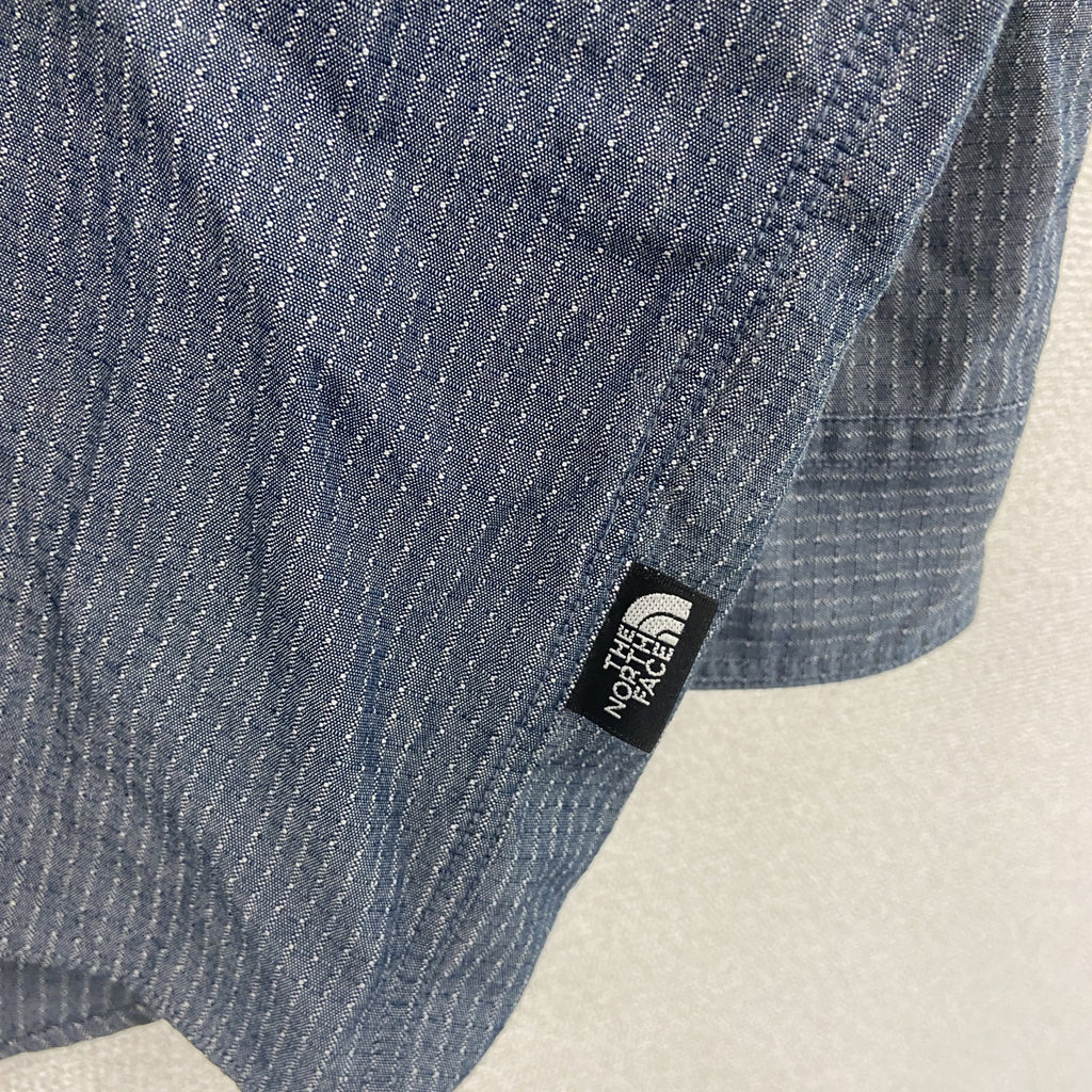 THE NORTH FACE　ザ・ノースフェイス　長袖シャツ　紺　ネイビー　Mサイズ