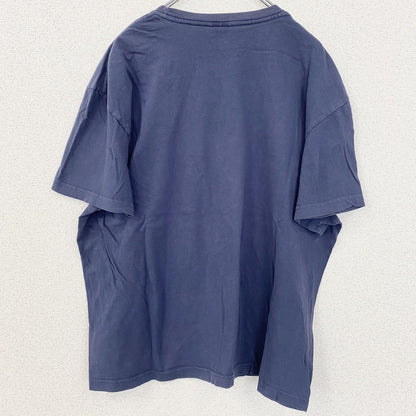 古着 used　GILDAN　ギルダン　半袖プリントTシャツ　レトロデザイン　クルーネック　イギリス　国旗　ネイビー　XXLサイズ