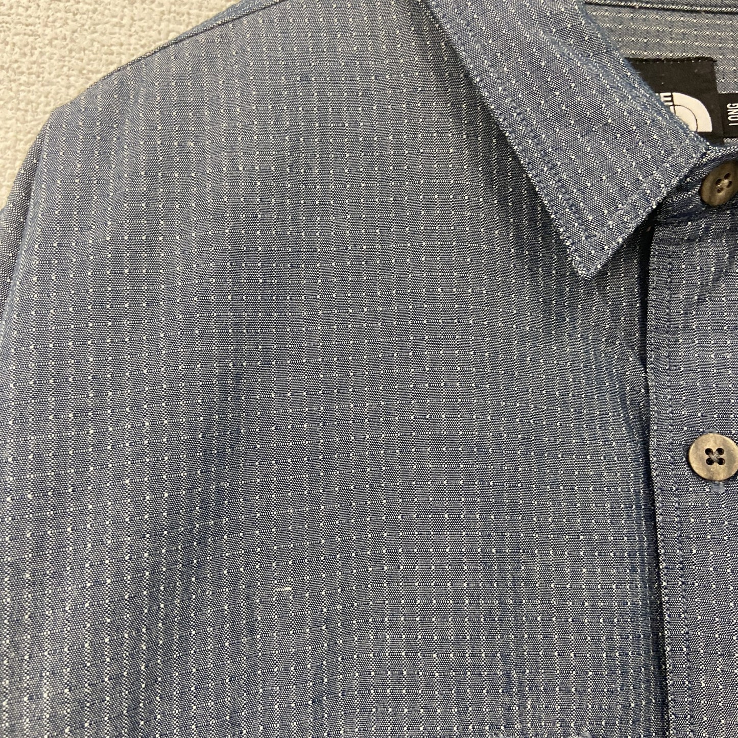 THE NORTH FACE　ザ・ノースフェイス　長袖シャツ　紺　ネイビー　Mサイズ