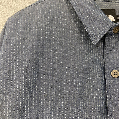 THE NORTH FACE　ザ・ノースフェイス　長袖シャツ　紺　ネイビー　Mサイズ