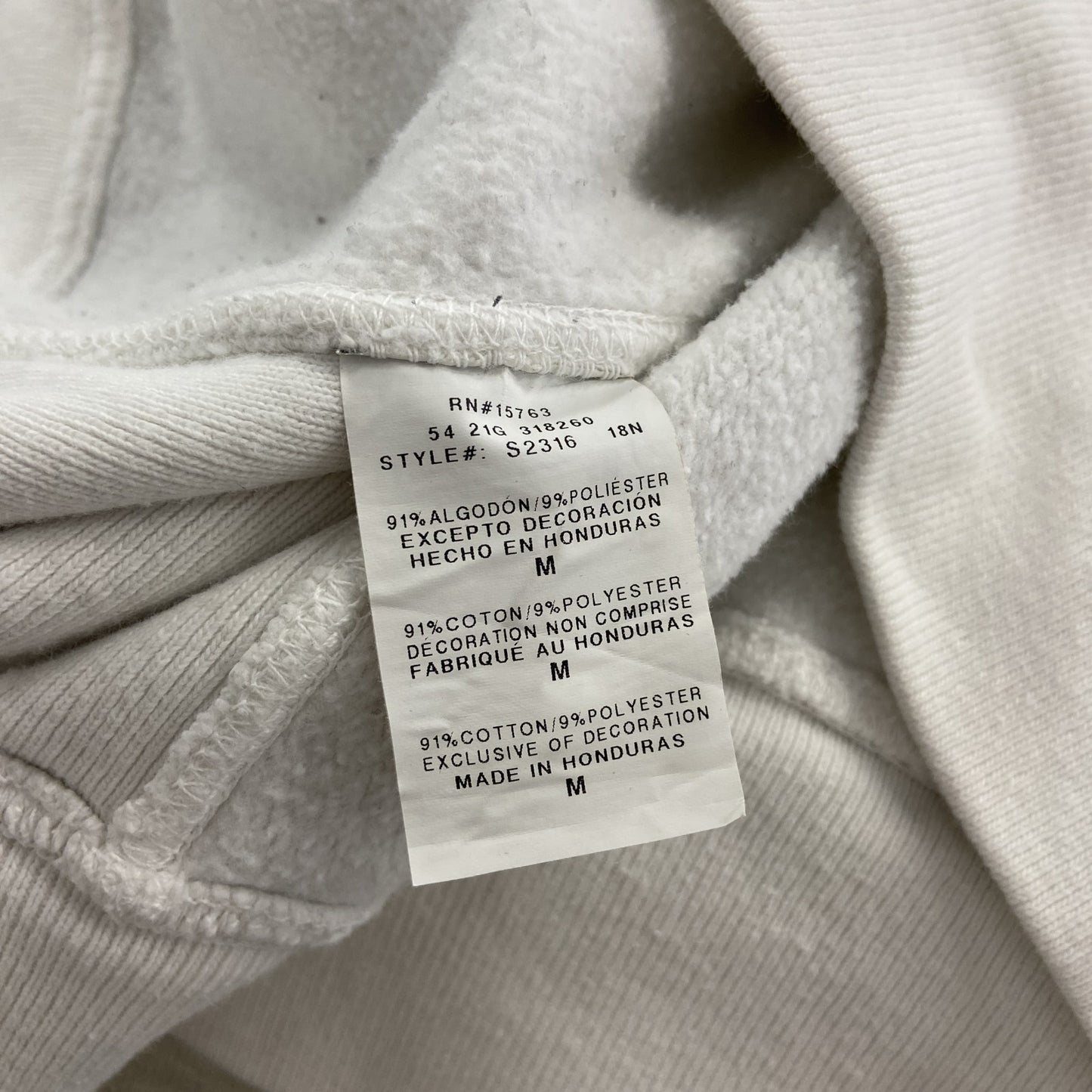 Champion　チャンピオン　リバースウィーブ　スウェットパーカー/フーディー　完全目無し　白　ホワイト　XLサイズ