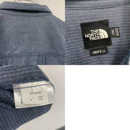 THE NORTH FACE　ザ・ノースフェイス　長袖シャツ　紺　ネイビー　Mサイズ