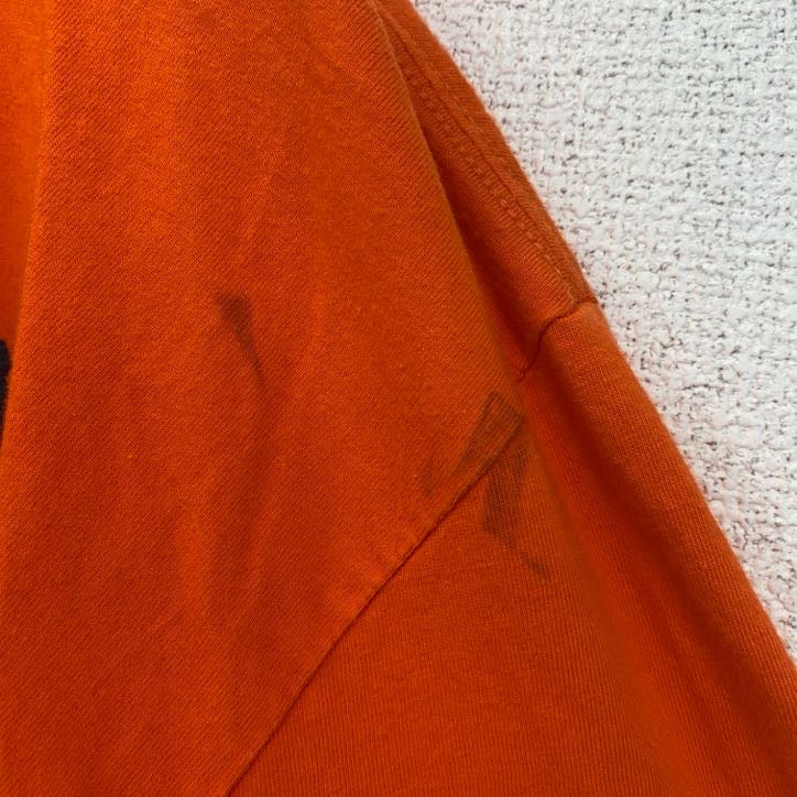 古着　used　NIKE　長袖プリントTシャツ　デンバー・ブロンコス　UNITED IN ORANGE　オレンジ　XXLサイズ
