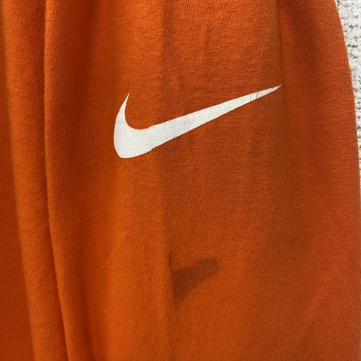 古着　used　NIKE　長袖プリントTシャツ　デンバー・ブロンコス　UNITED IN ORANGE　オレンジ　XXLサイズ