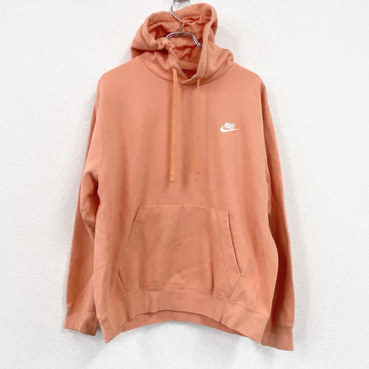 NIKE　ナイキ　スウェットパーカー/フーディー　スウッシュ　リバースウィーブタイプ　オレンジ　Lサイズ