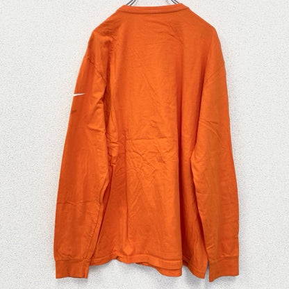 古着　used　NIKE　長袖プリントTシャツ　デンバー・ブロンコス　UNITED IN ORANGE　オレンジ　XXLサイズ