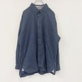 TOMMY HILFIGER　トミーヒルフィガー　長袖ボタンダウンシャツ　紺　ネイビー　2XLサイズ