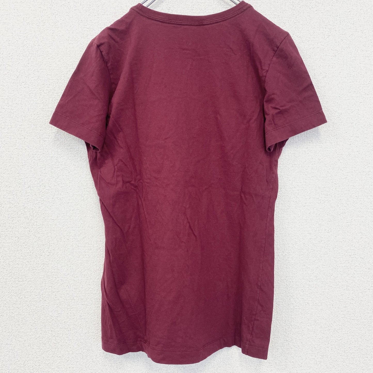 古着　used　NIKE　ナイキ　半袖プリントTシャツ　UNCONQUERED　13-0　レトロデザイン　赤　レッド　Lサイズ