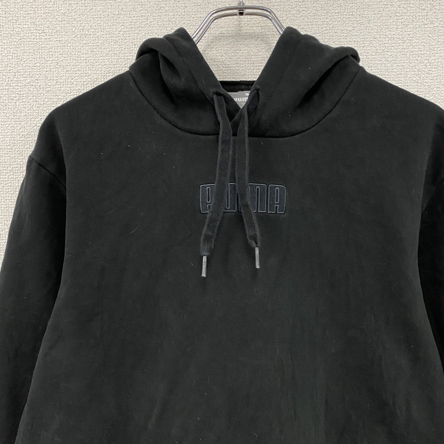 PUMA　プーマ　スウェットパーカー/フーディー　黒　ブラック　Lサイズ