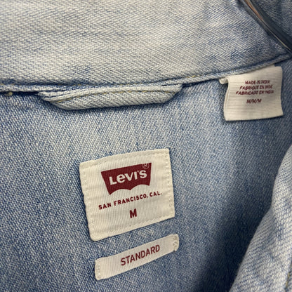 Levi's　リーバイス　長袖デニムシャツ　インディゴブルー　Mサイズ