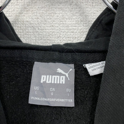 PUMA　プーマ　スウェットパーカー/フーディー　黒　ブラック　Lサイズ
