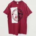 GILDAN　ギルダン　半袖プリントTシャツ　FCA　アーチプリント　十字架　赤　レッド　Mサイズ