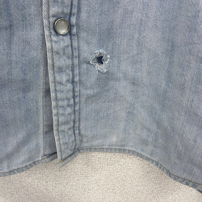 Levi's　リーバイス　長袖デニムシャツ　インディゴブルー　Mサイズ