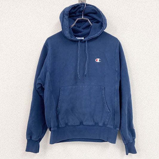 Champion　チャンピオン　リバースウィーブ　スウェットパーカー/フーディー　青　ブルー　Sサイズ