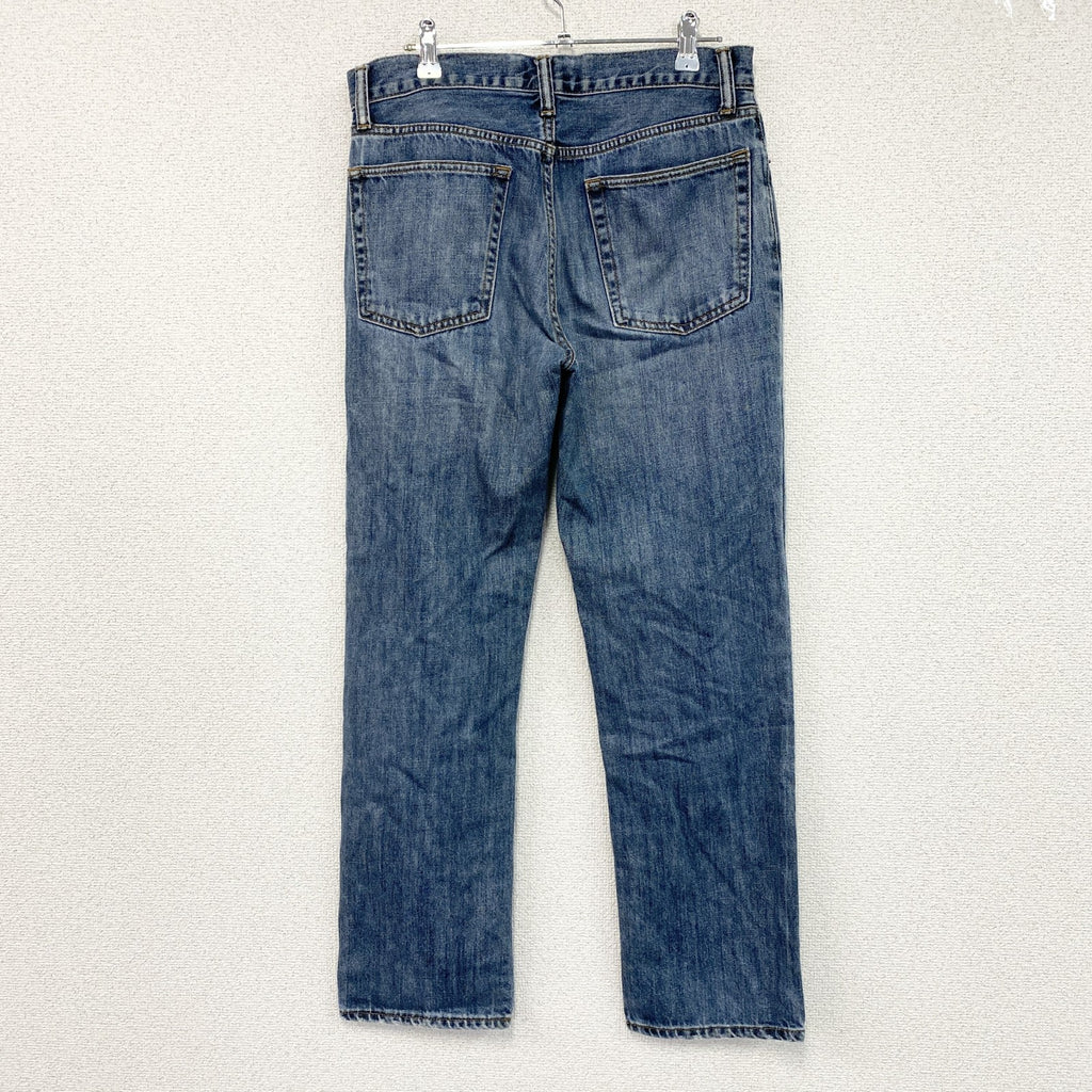 GAP　ギャップ　デニムパンツ/ジーンズ　ジップフライ　縦落ち　インディゴ　30サイズ