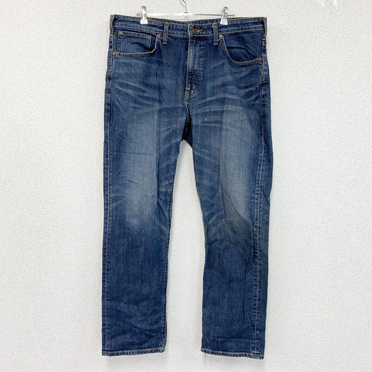 EDWIN　エドウィン　503　デニムパンツ/ジーンズ　ジップフライ　縦落ち　フェード　インディゴ　38サイズ